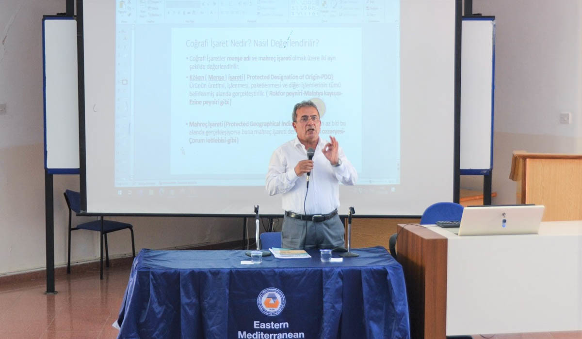 EMU Intellectual Property Rights Research and Application Center Organised a Seminar Titled “Geographical Indication in the Context of Halloumi”