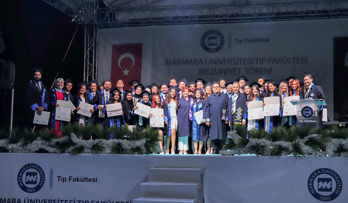 EMU and Marmara University Joint International Medicine Program Graduates Receive Their Diplomas in Istanbul