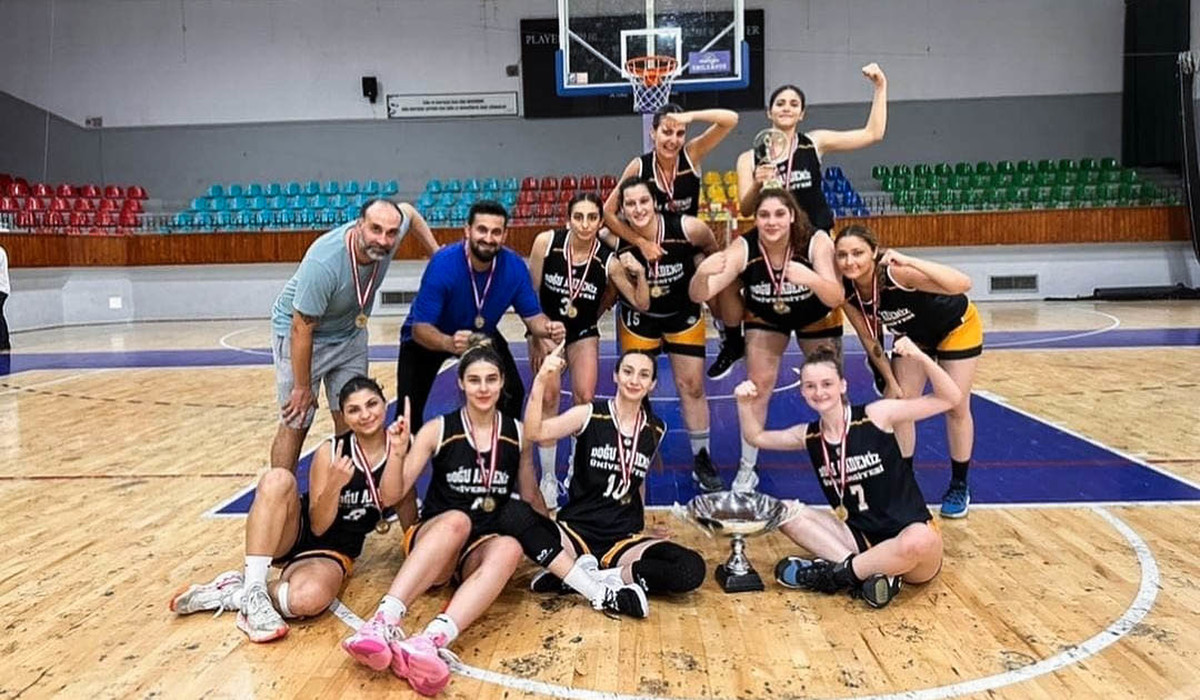 DAÜ Kadın Basketbol Takımı 2023 Büyük Kadınlar Ligi Şampiyonu Oldu