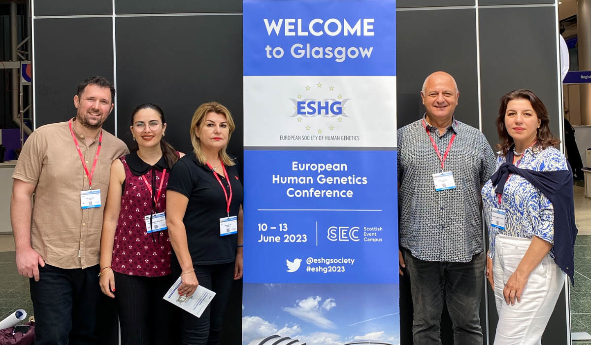 EMU Faculty of Dentistry Vice Dean Prof. Dr. Şükrü Tüzmen and His Team Represented EMU at the European Society of Human Genetics (ESHG 2023) Congress for the Second Time