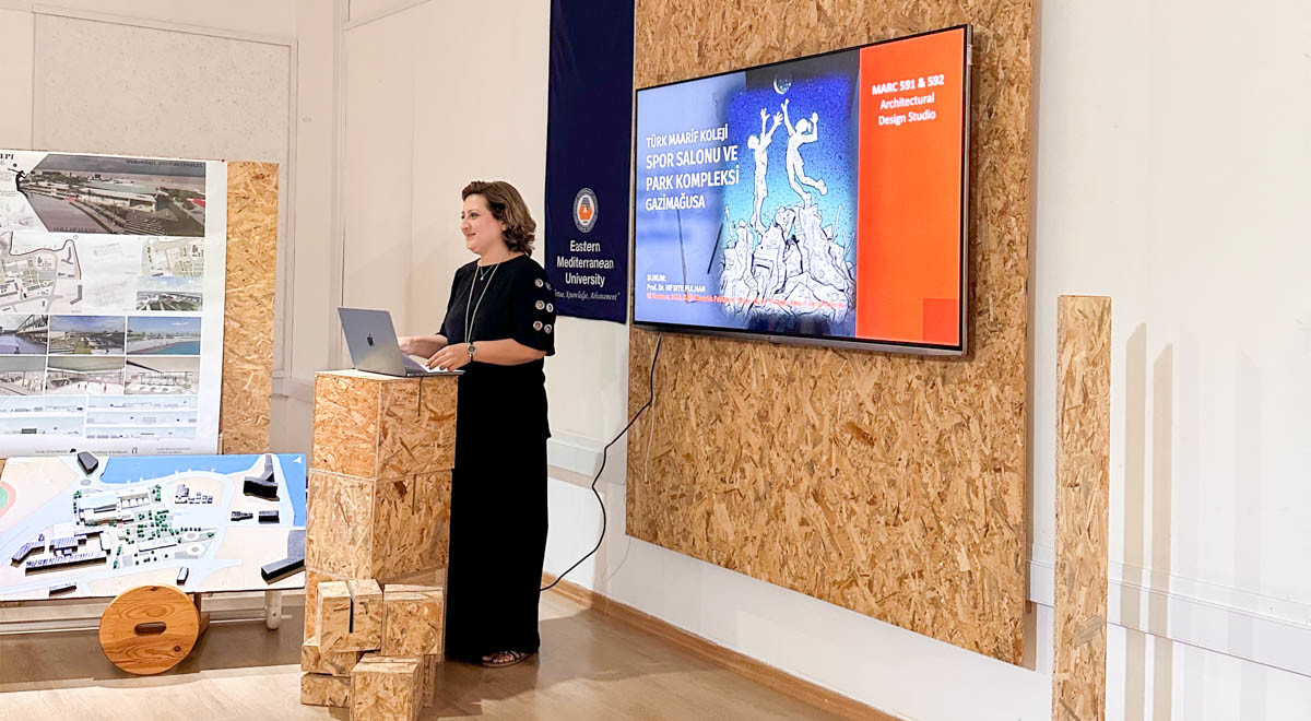 DAÜ Mimarlık Bölümü, Spor Salonu ve Park Kompleksi Projesi Tasarladı