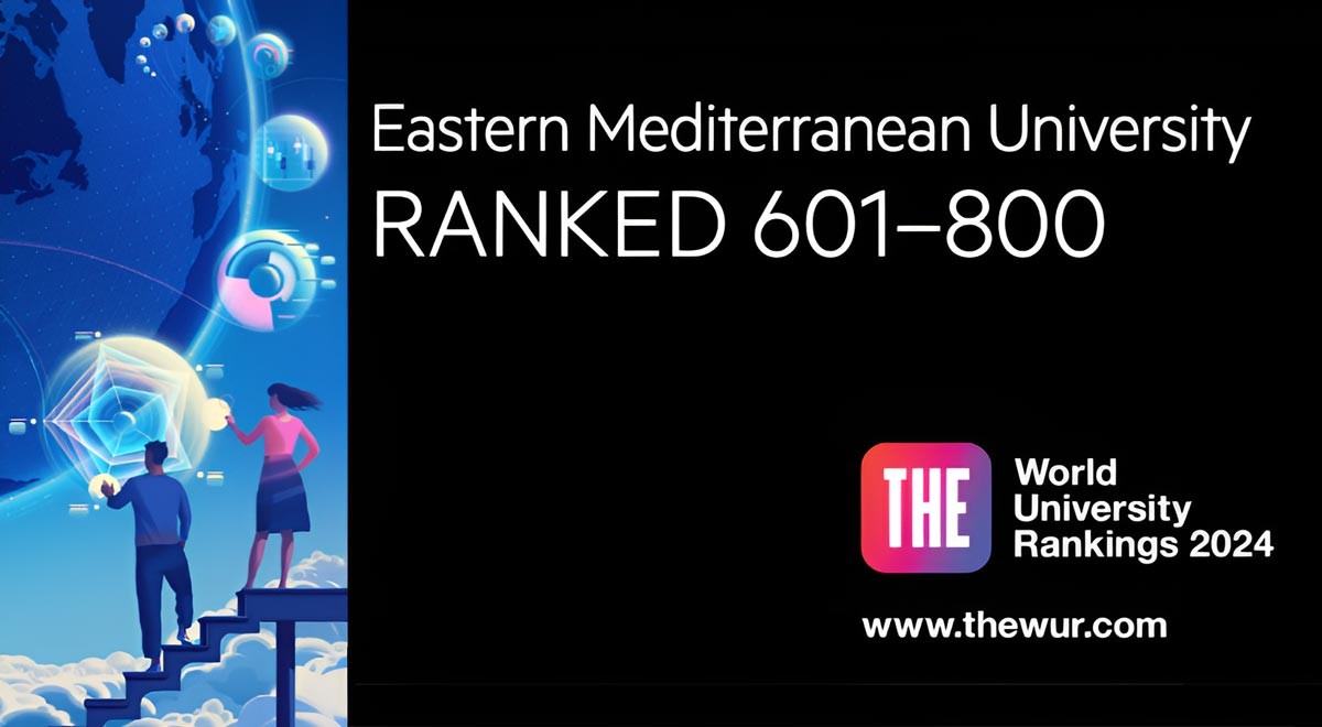 DAÜ Times Higher Education Dünya Üniversiteler Sıralaması’nda 601-800 Bandında Yer Aldı