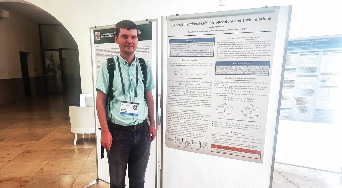 EMU Department of Mathematics Academic Staff Member Assoc. Prof. Dr. Arran Fernandez Participated in Heidelberg Laureate Forum, An Event for Which Only 200 Young Researchers Are Selected