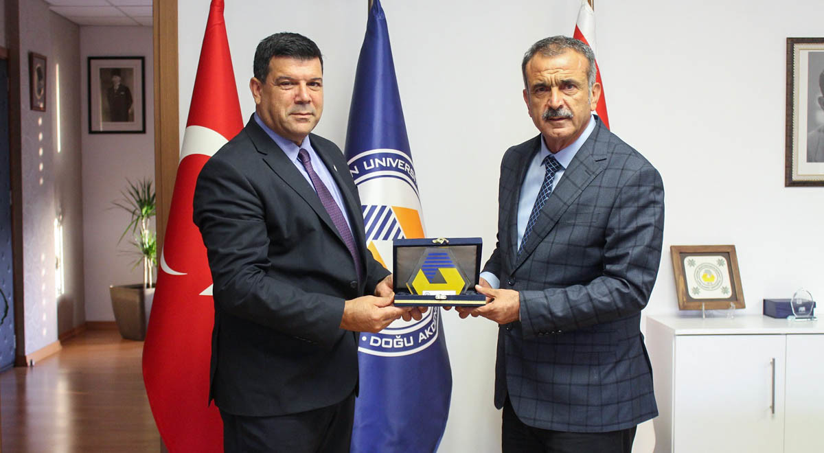 Famagusta Mayor Dr. Süleyman Uluçay Visits EMU Rector Prof. Dr. Hasan Kılıç