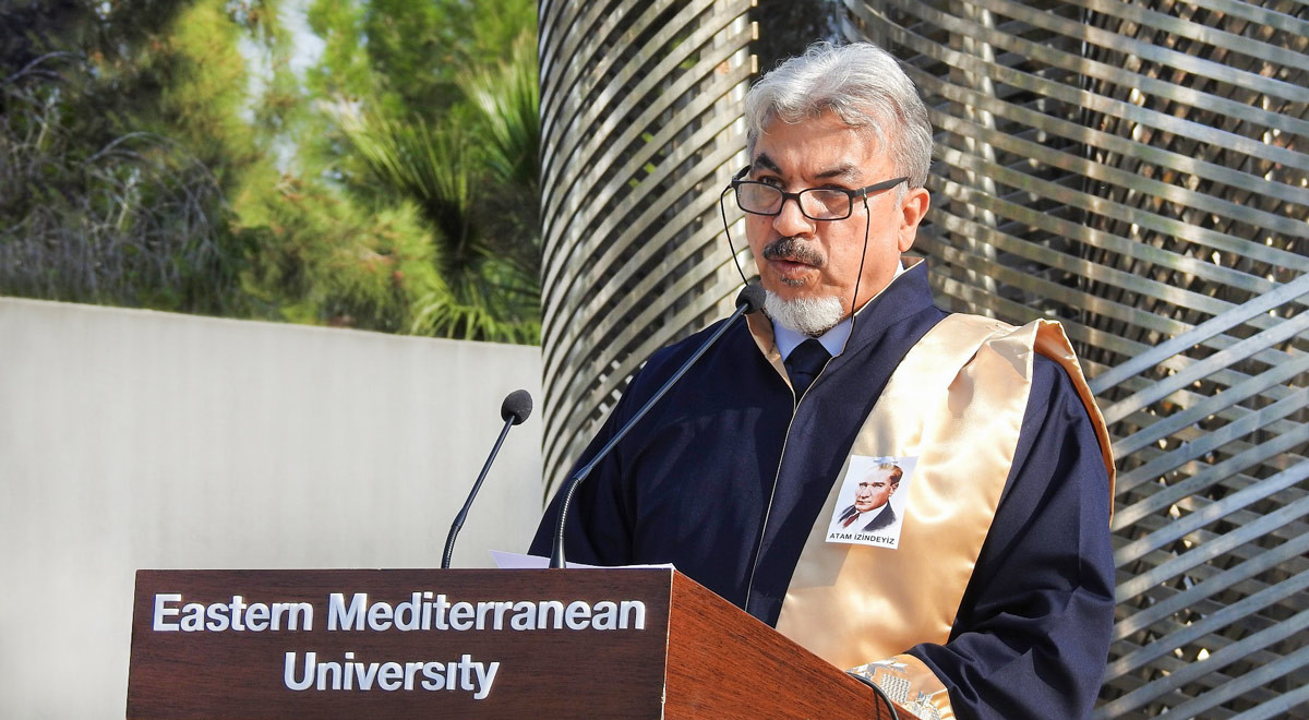 EMU ATAUM President Assist. Prof. Dr. Tugay Bülent Göktürk Releases a Statement on The 40th Anniversary of TRNC