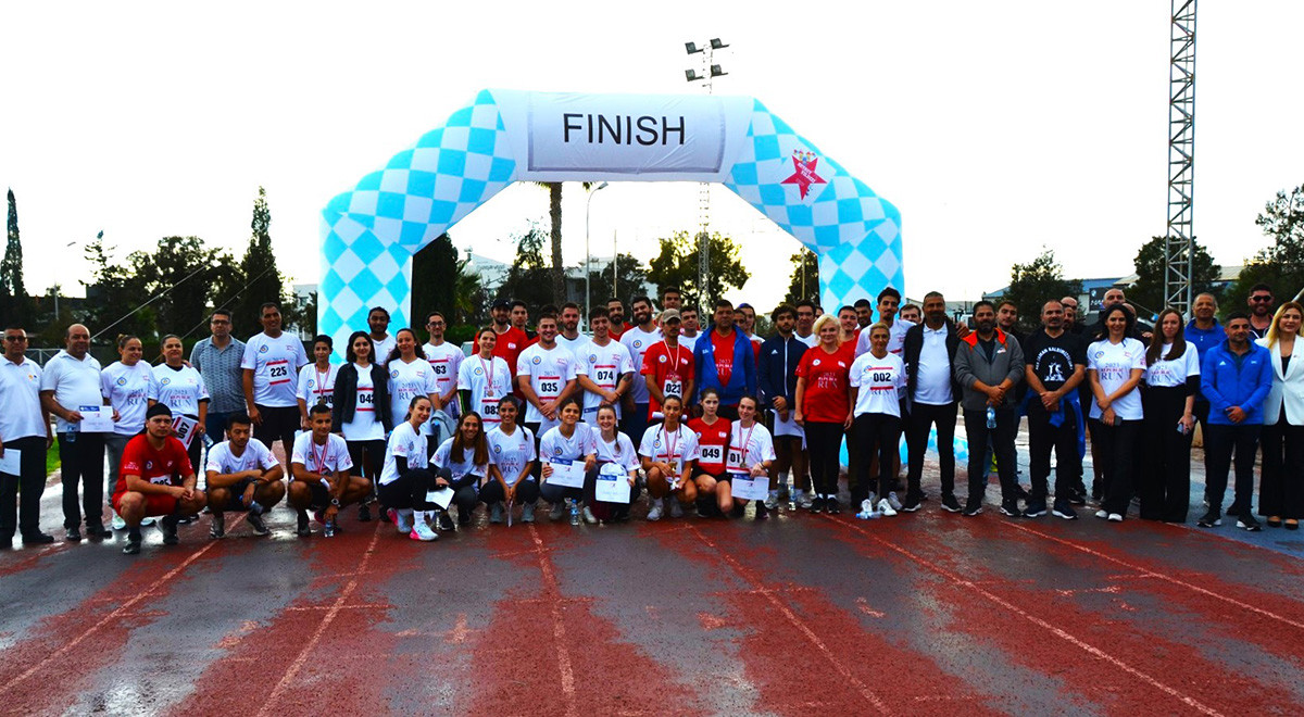 DAÜ Cumhuriyet’in 40. Yılı İçin Koştu