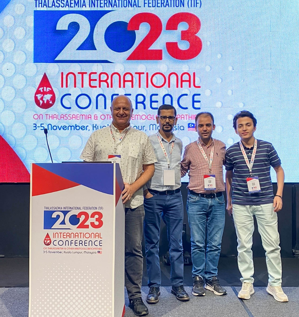 EMU Faculty of Dentistry Represented at Thalassaemia International Federation 2023 Conference