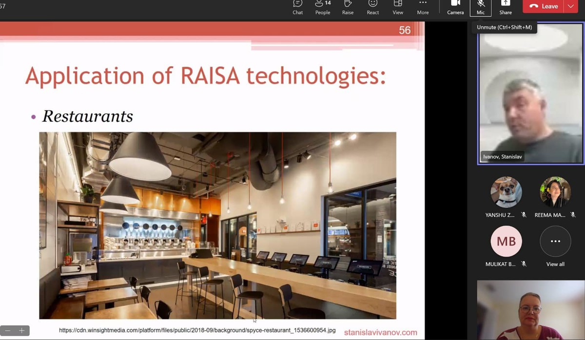 DAÜ Turizm Fakültesi Öğrencileri Robot, Yapay Zekâ ve Hizmet Otomasyonu Konularında Bilgi Birikimlerini Artırdı