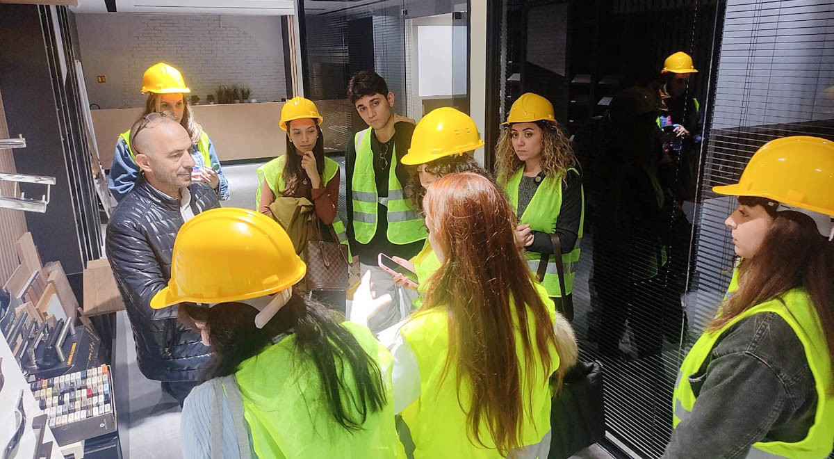 EMU Organizes a Technical Trip for Department of Interior Architecture Graduate Candidates