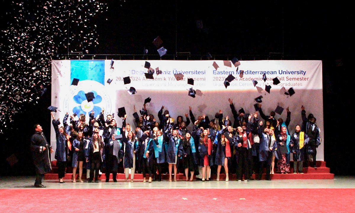 EMU Doctoral and Master’s Degree Graduates Receive Their Diplomas