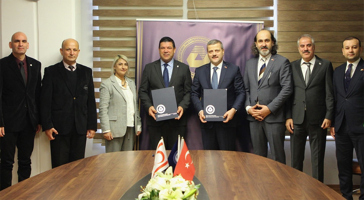 MOU Agreement Signed Between EMU and Gazi University