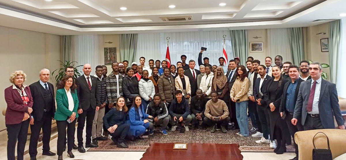 DAÜ’deki Afrikalı Öğrenciler ve Personel İçin TC. Lefkoşa Büyükelçiliği’nde Resepsiyon Düzenlendi