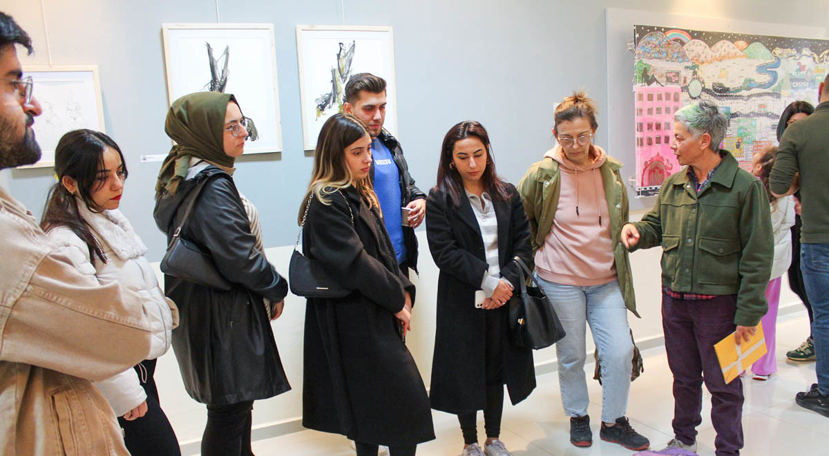 DAÜ Ev Sahipliğinde “Kadın-Lık Halleri” Konulu Sergi Açılışı Gerçekleşti