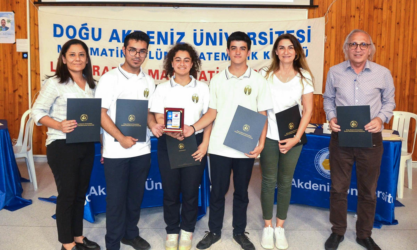 DAÜ 28. Liselerarası Matematik Yarışması Yarı Finali’ni 20 Temmuz Fen Lisesi Kazandı