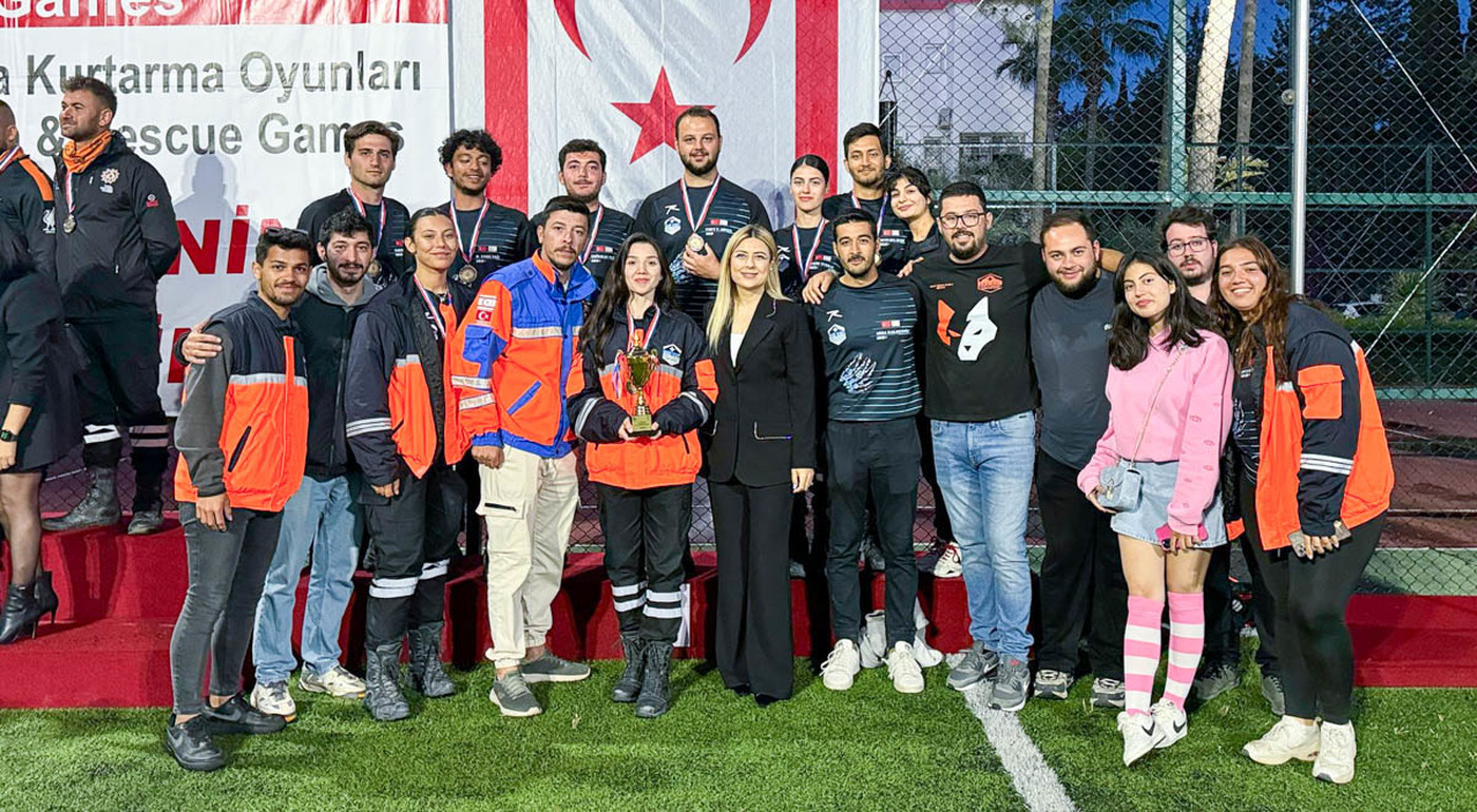 EMU-SAR Achieves Outstanding Success in International Universities Search and Rescue Games