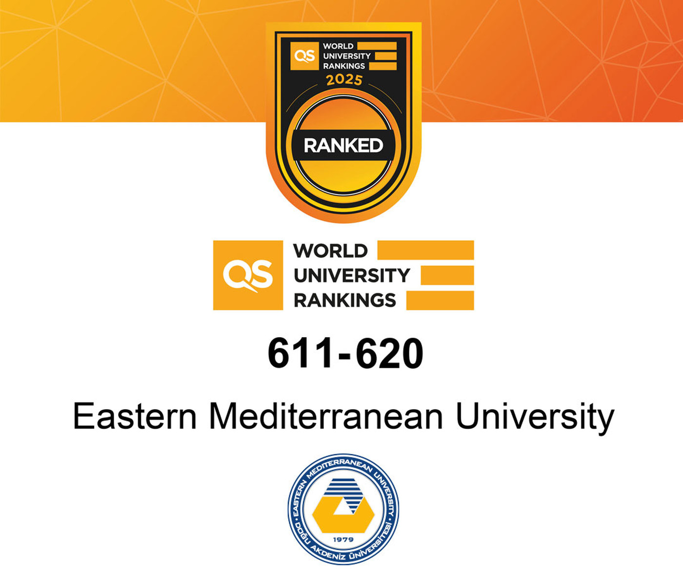The First and Only University to be Included in The QS World University Rankings from Northern Cyprus