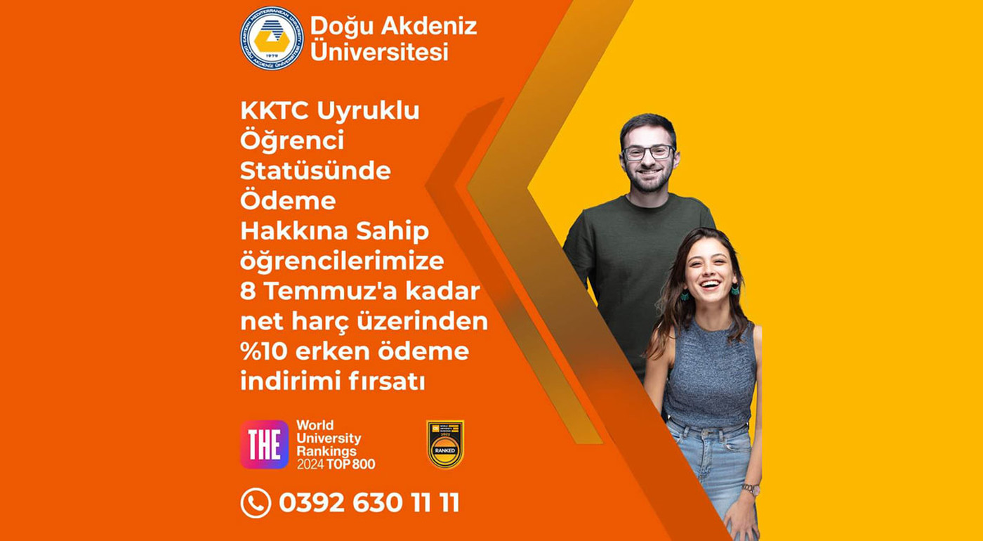 DAÜ’den Erken Kayıtta İndirim Müjdesi