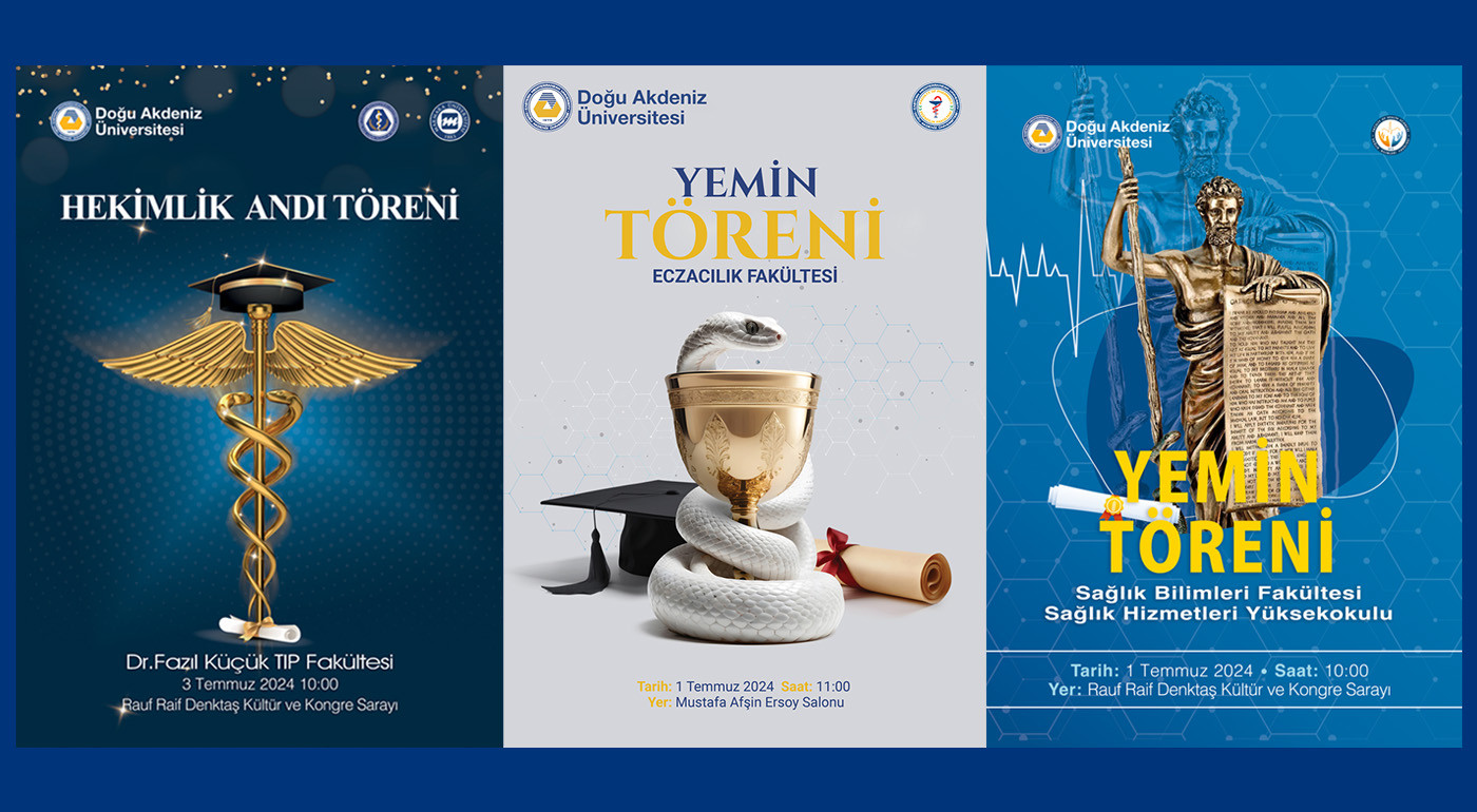 DAÜ Sağlık Profesyonelleri Yemin Edecek