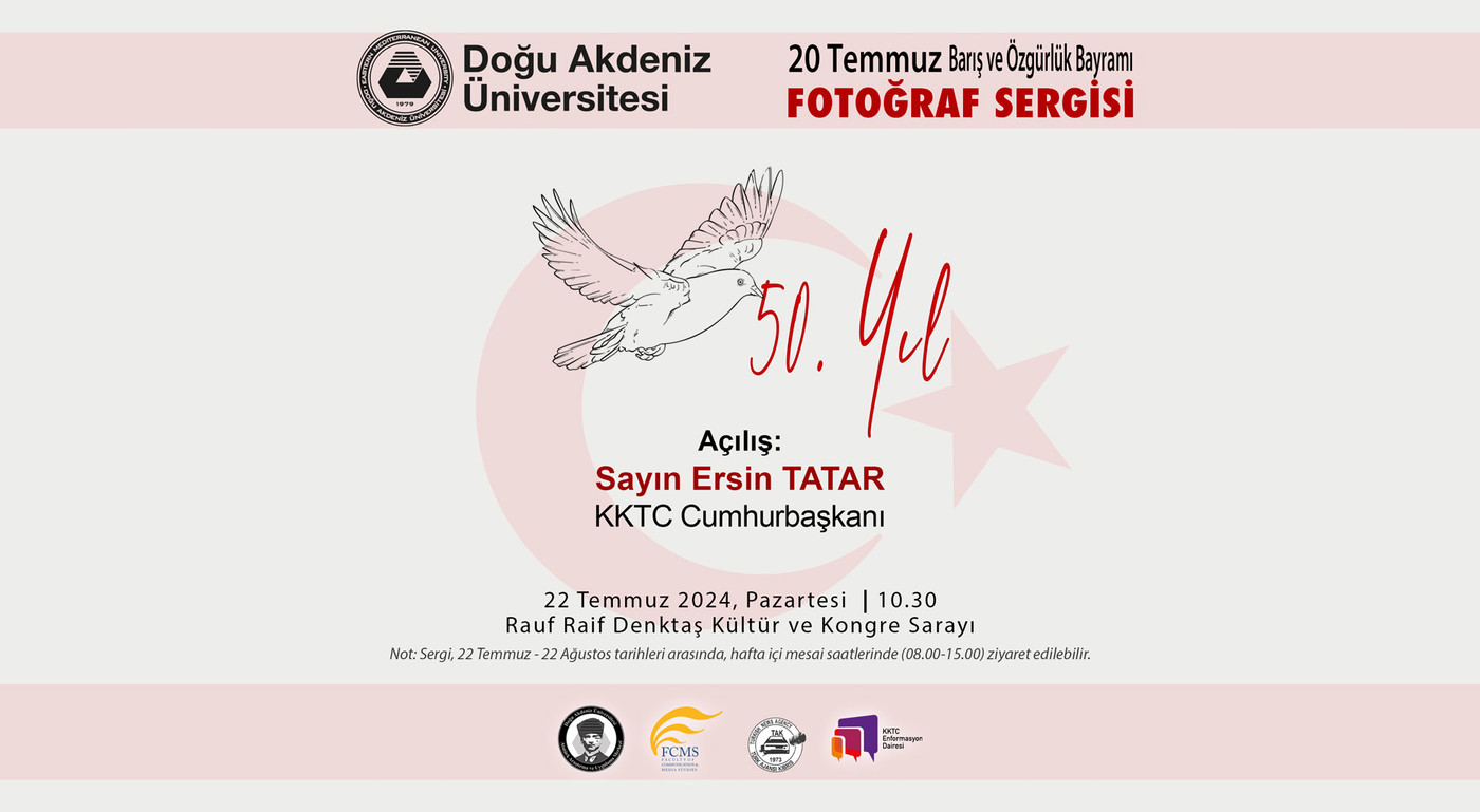 20 Temmuz Barış ve Özgürlük Bayramı Fotoğraf Sergisi