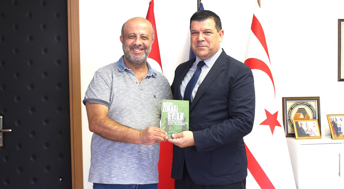 “Zoraki Evlilik” Book Presented to EMU Rector Prof. Dr. Hasan Kılıç