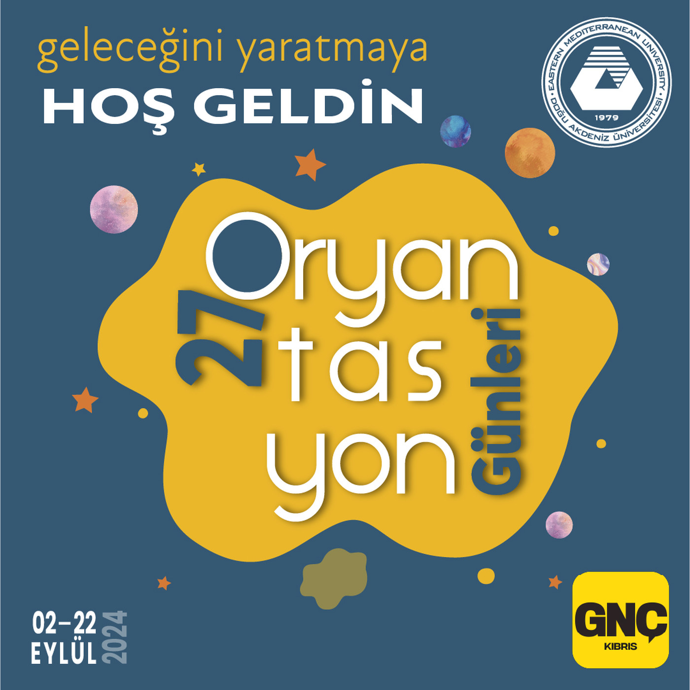 DAÜ 27. Oryantasyon Günleri Başladı