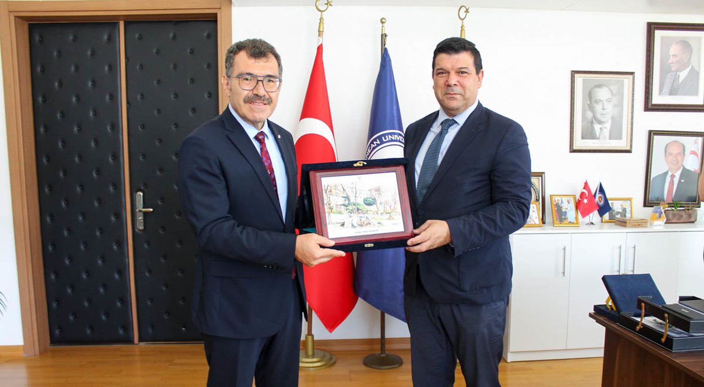 ITU Rektörü Prof. Dr. Hasan Mandal’dan Daü Rektörü Prof. Dr. Hasan Kılıç’a Ziyaret