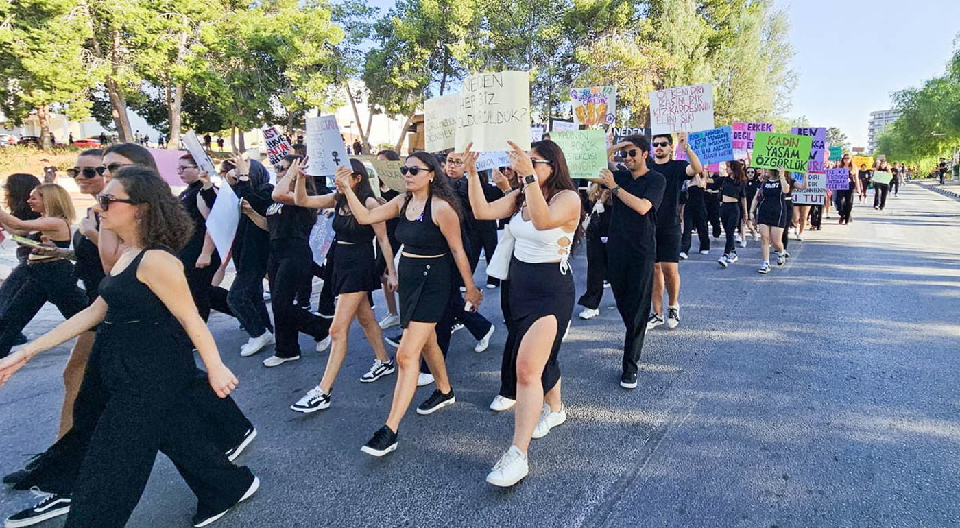 March Against Violence Towards Women Held at EMU