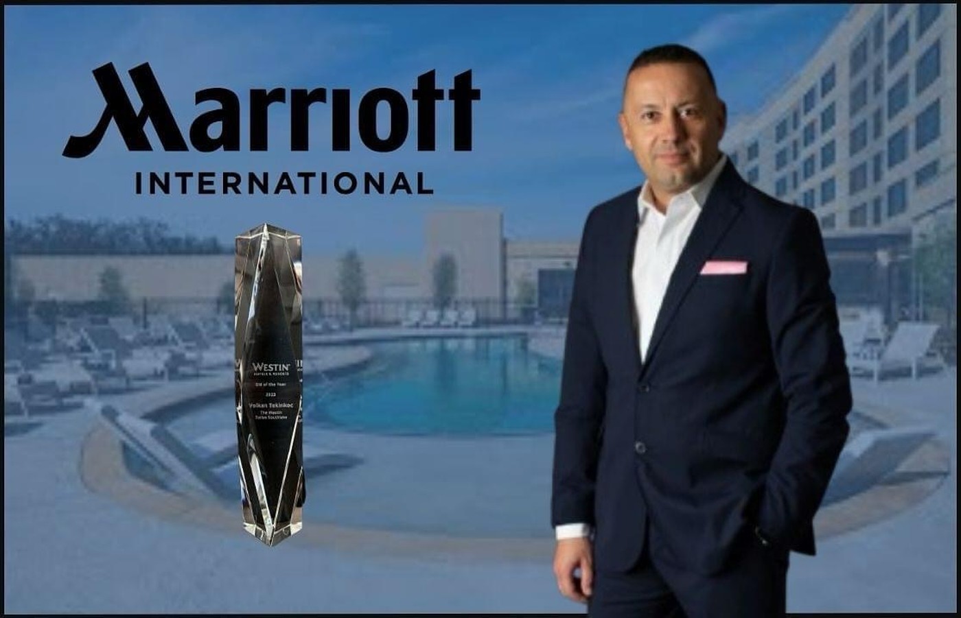DAÜ Mezunu Volkan Tekinkoç Marriott Ödülü’ne Layık Görüldü