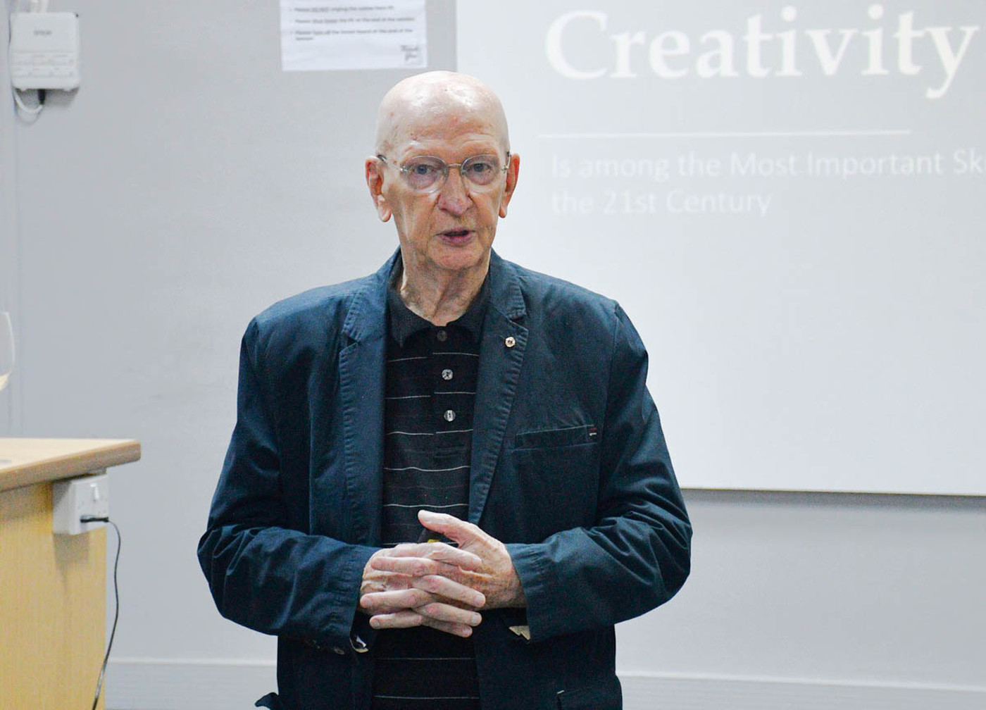 Nesim Levi, Retired CEO of Profilo, Delivers a Workshop at EMMU Faculty of Tourism