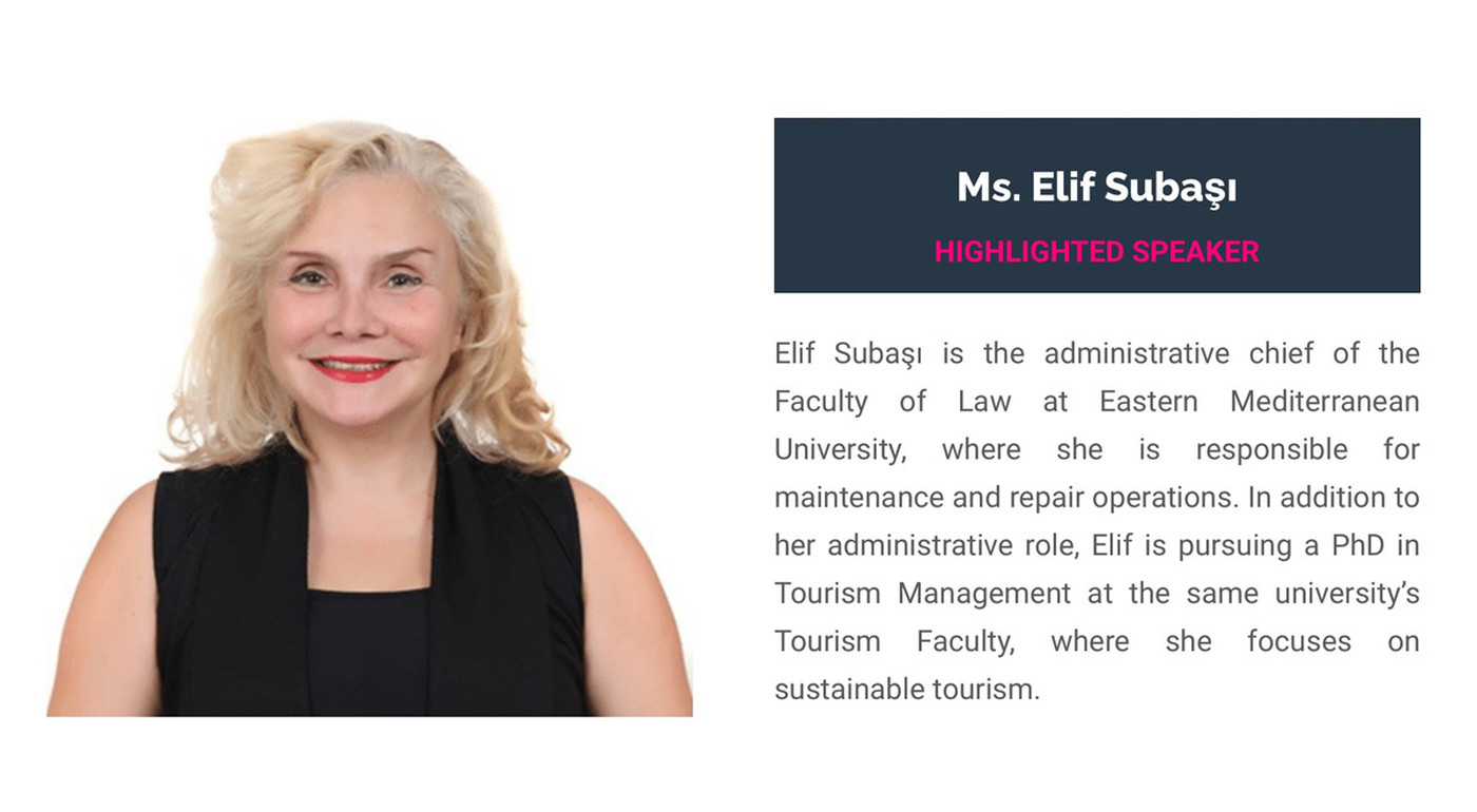 Elif Subaşi from EMU Receives “Higlighted Speaker” Award at The 5th International Conference on Tourism Management