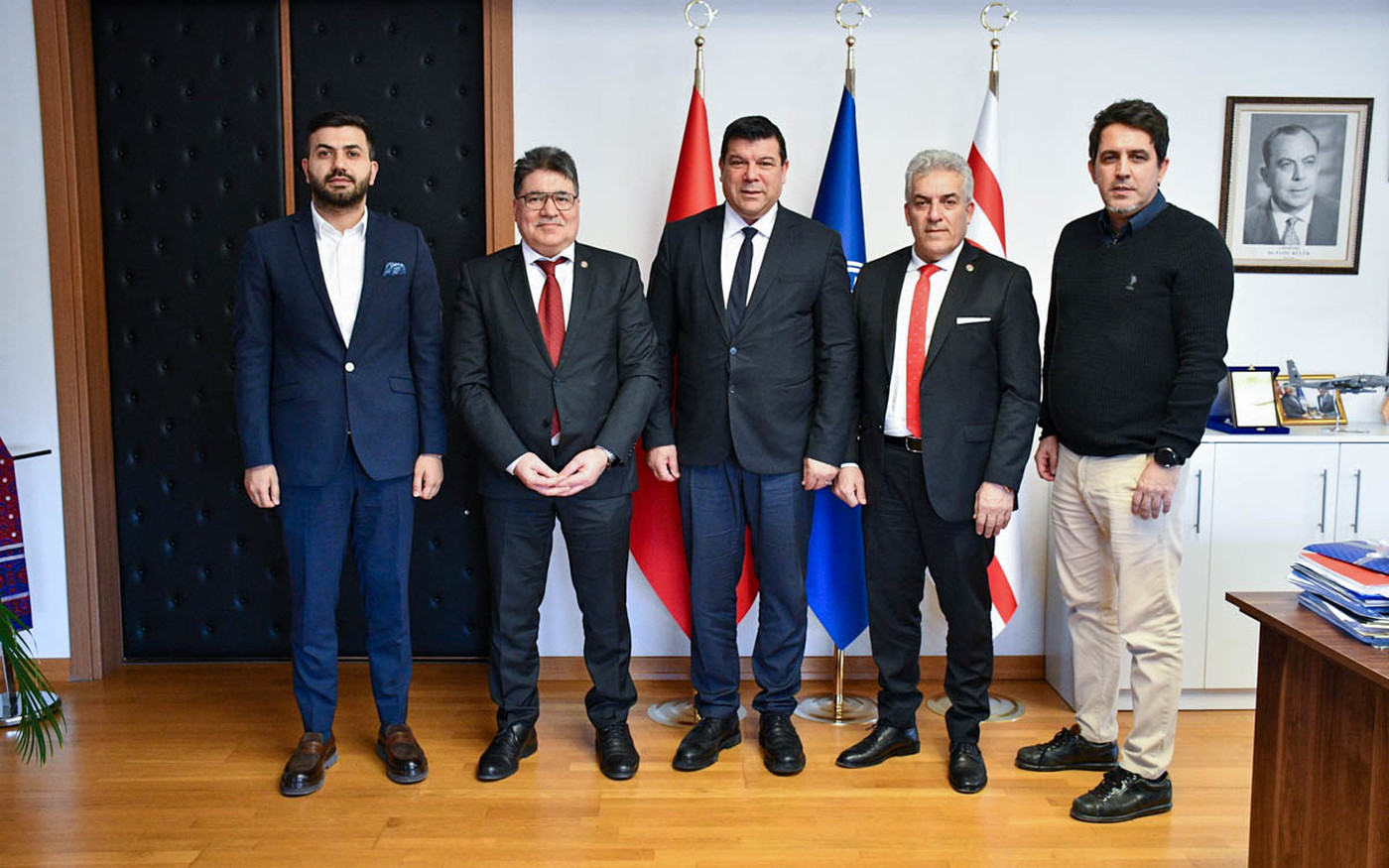 Avrupa Türk İslam Kültür Dernekleri Birliği’nden DAÜ’ye Ziyaret