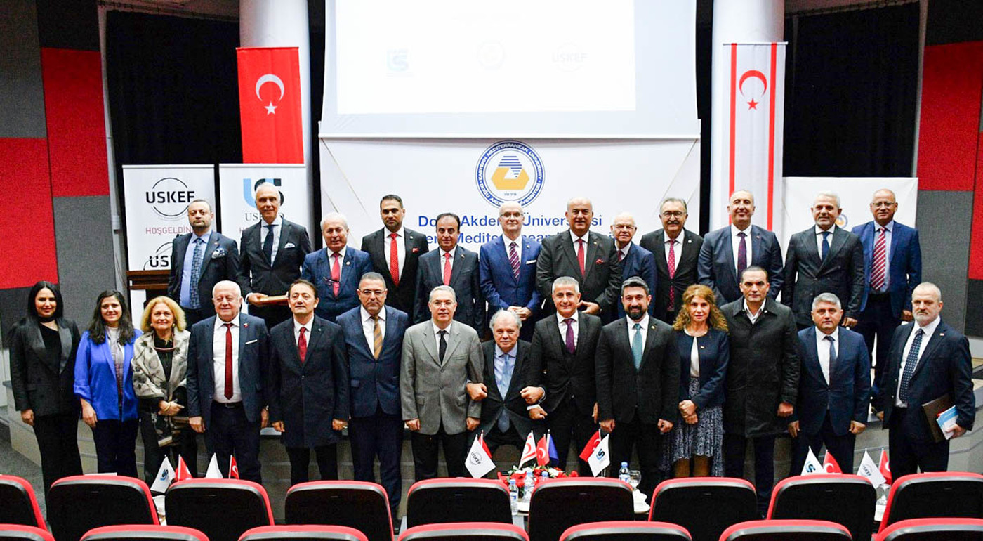 KKTC Cumhurbaşkanı Ersin Tatar’ın Katılımı ile “Doğu Akdeniz’in Stratejik Önemi” DAÜ’de Ele Alındı