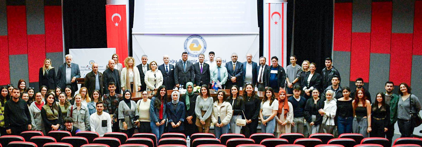 TDK Chairperson Prof. Dr. Osman Mert Talks on “Common Alphabet Studies in Turkic World” at EMU