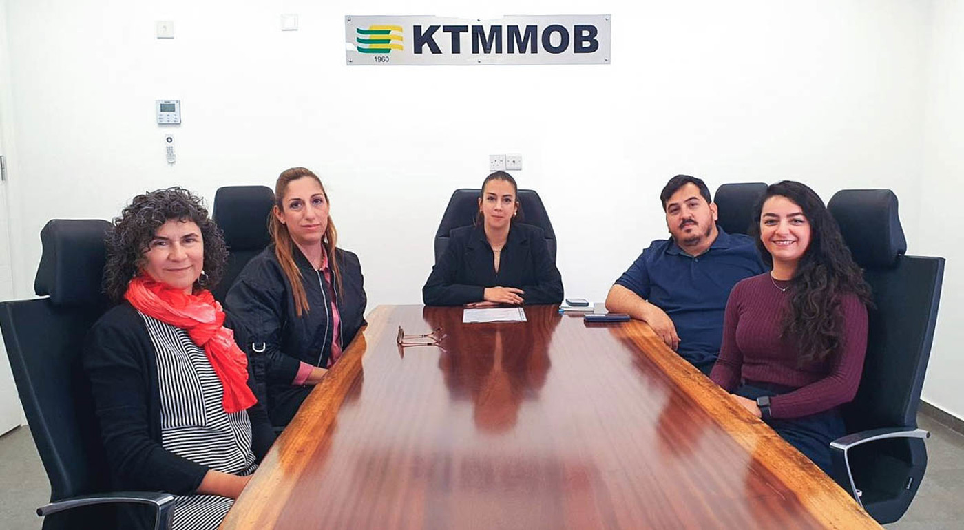 DAÜ Mimarlık Fakültesi, İç Mimarlık Bölümü’nden Kıbrıs Türk İç Mimarlar Odası’na Ziyaret