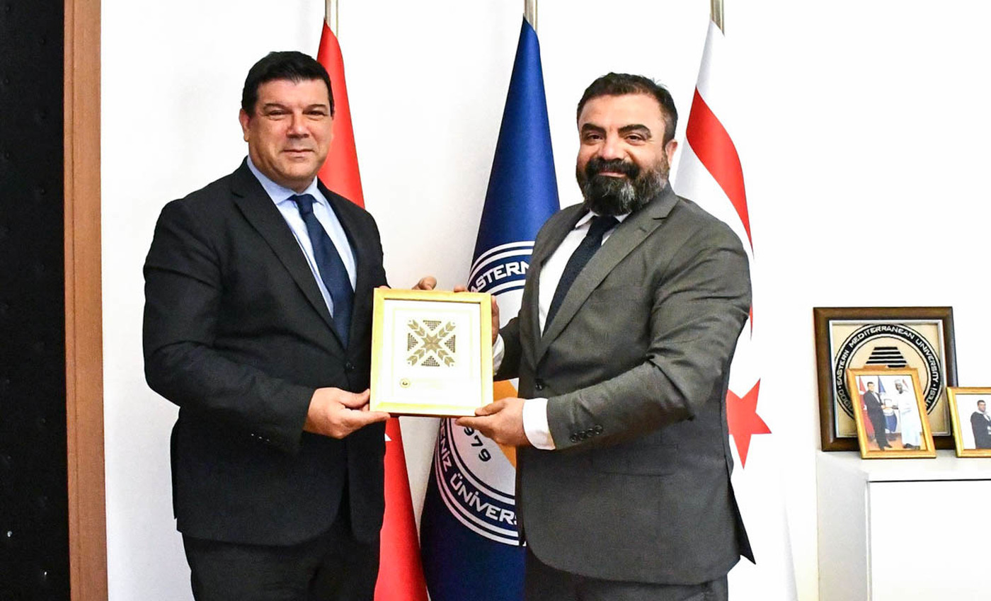 Council of Higher Education Audit Board President Visits EMU Rector Prof. Dr. Hasan Kılıç