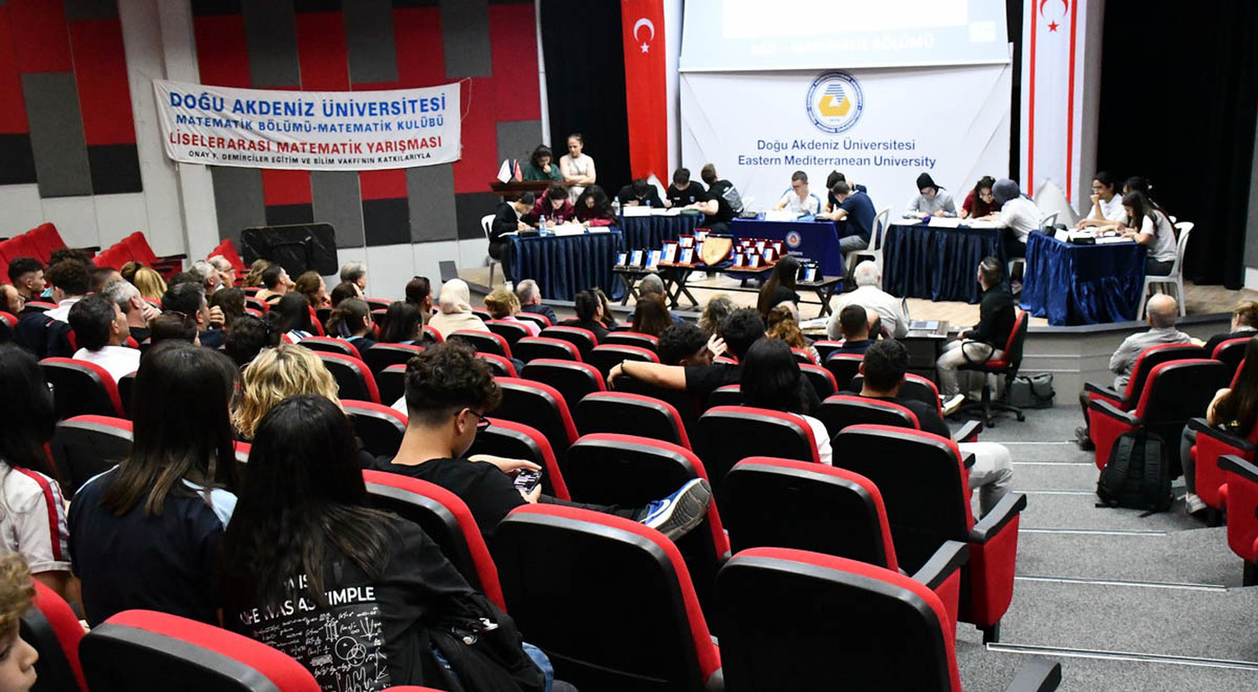 DAÜ 29. Liselerarası Matematik Yarışması’nı Türk Maarif Koleji Kazandı