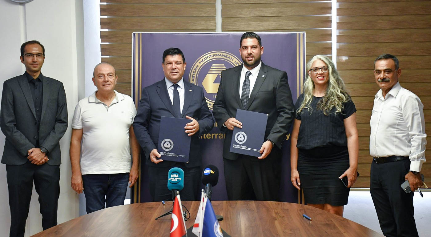 Collaboration Protocol Signed Between EMU and the Chamber of Civil Engineers