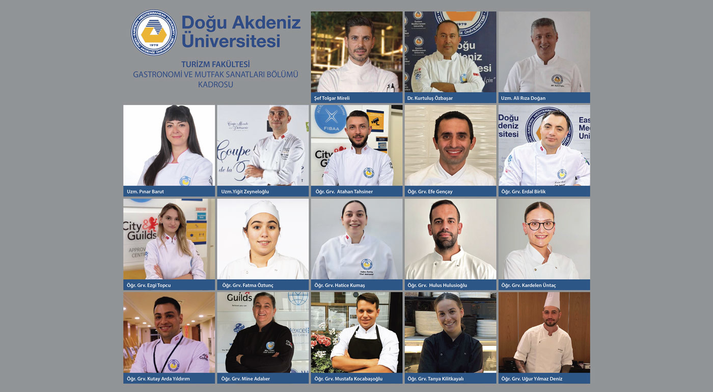 EMU Department of Gastronomy and Culinary Arts Strengthens its Academic Team