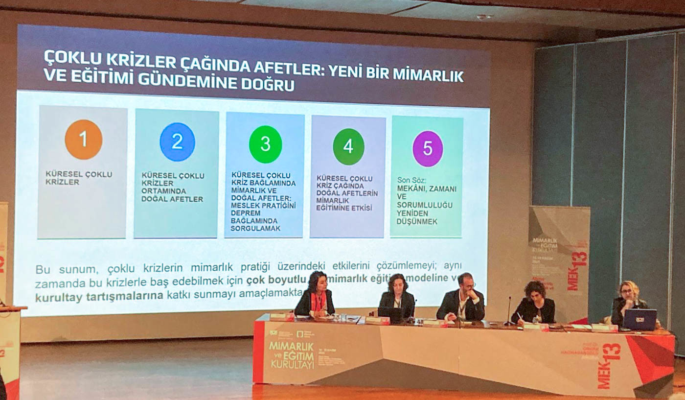 DAÜ Mimarlık Bölümü Öğretim Üyesi Prof. Dr. Şebnem Hoşkara 13. Mimarlık ve Eğitim Kurultayı’na Katıldı