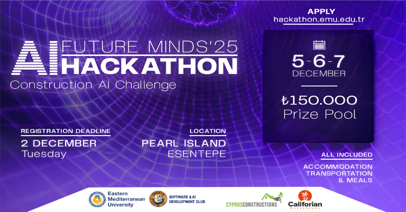 EMU to Organize AI-Powered Digitalization-Focused Hackathon Competition