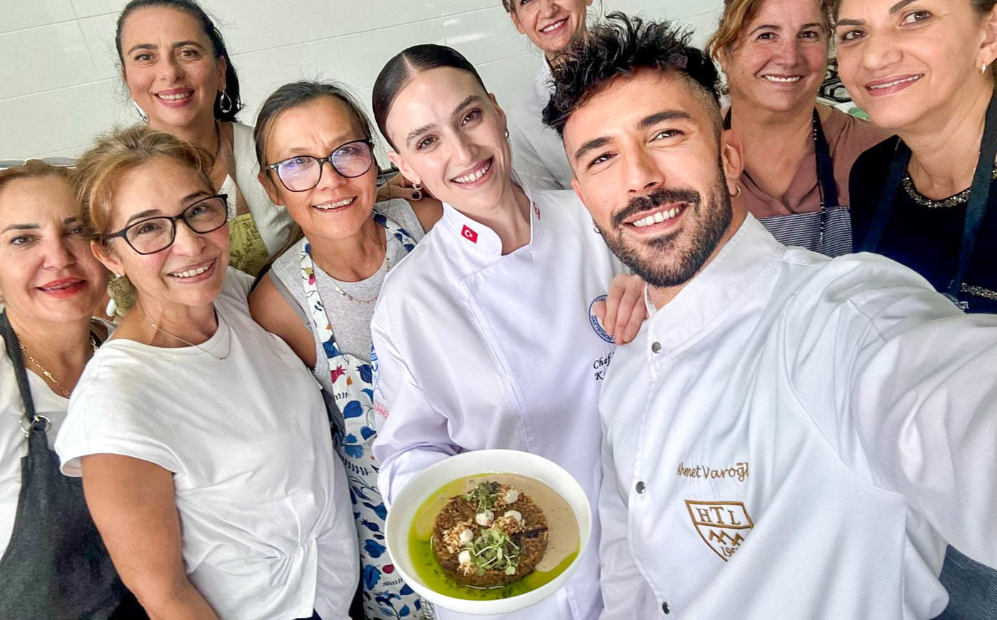 EMU Faculty of Tourism and Atatürk Vocational High School Co-Organizes ‘Porcini Risotto’ Workshop