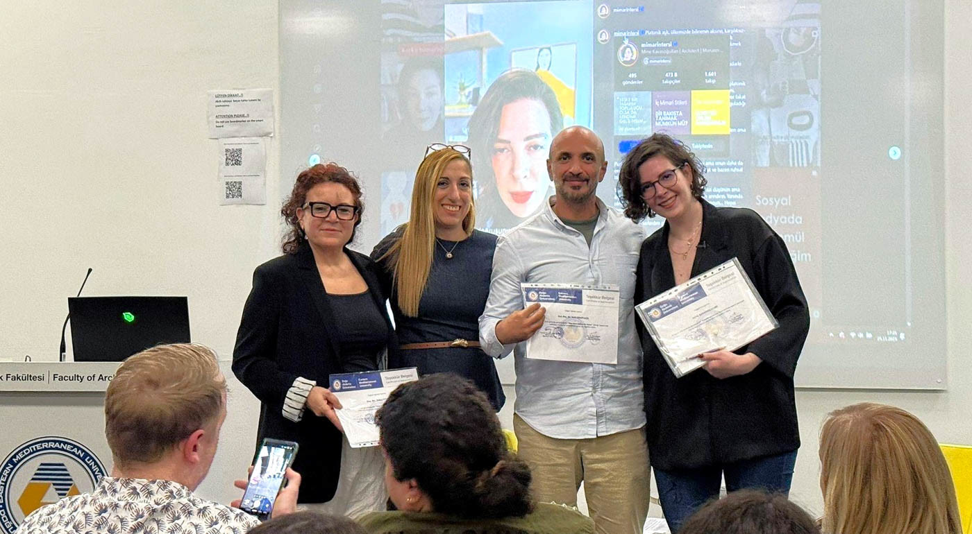 The Upside-Down State of Design: Inspiring Pop-Up Event Held with Architect Mine Kavasoğulları at EMU