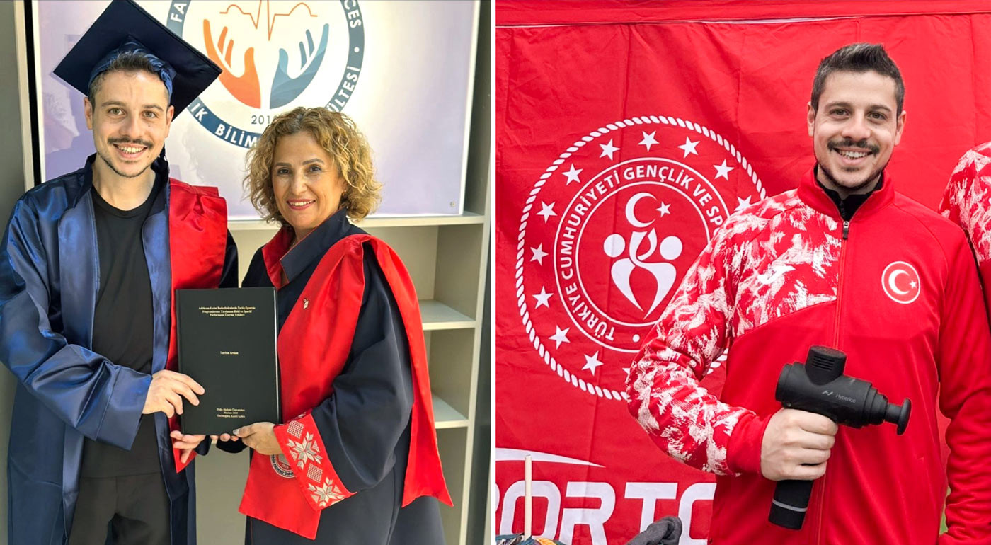 DAÜ Mezunu Spor Fizyoterapisti Dr. Fzt. Tayfun Arslan’dan Başarı Hikâyesi