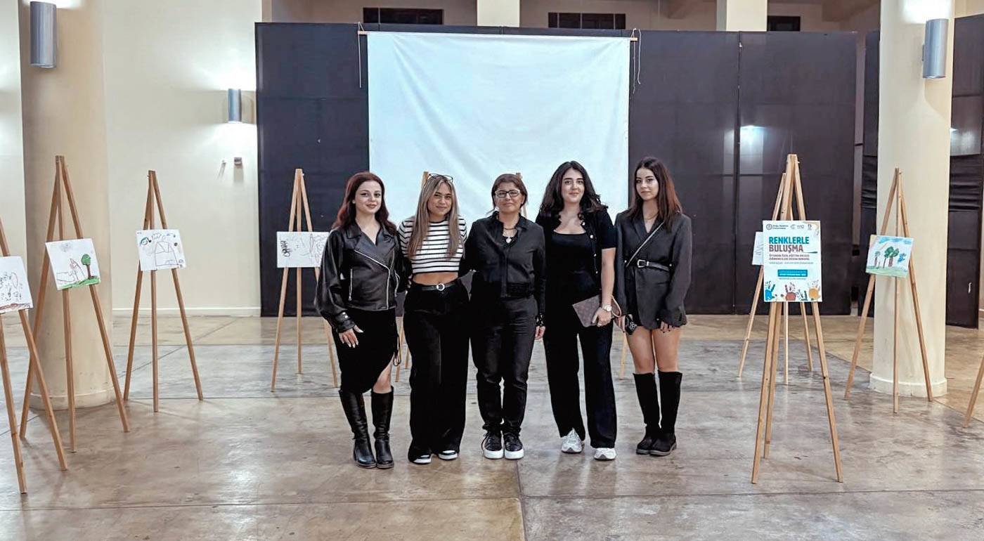 Students of EMU Public Relations and Advertising Department Organize Exhibition and Donation Event