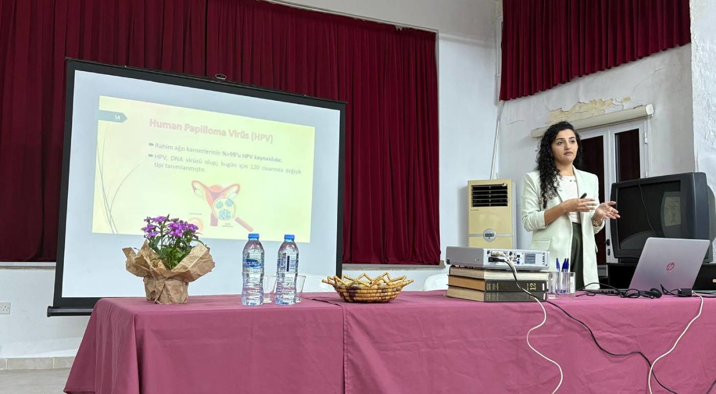 EMU Department of Nursing Provides Training on the Prevention and Early Diagnosis of Cervical Cancer