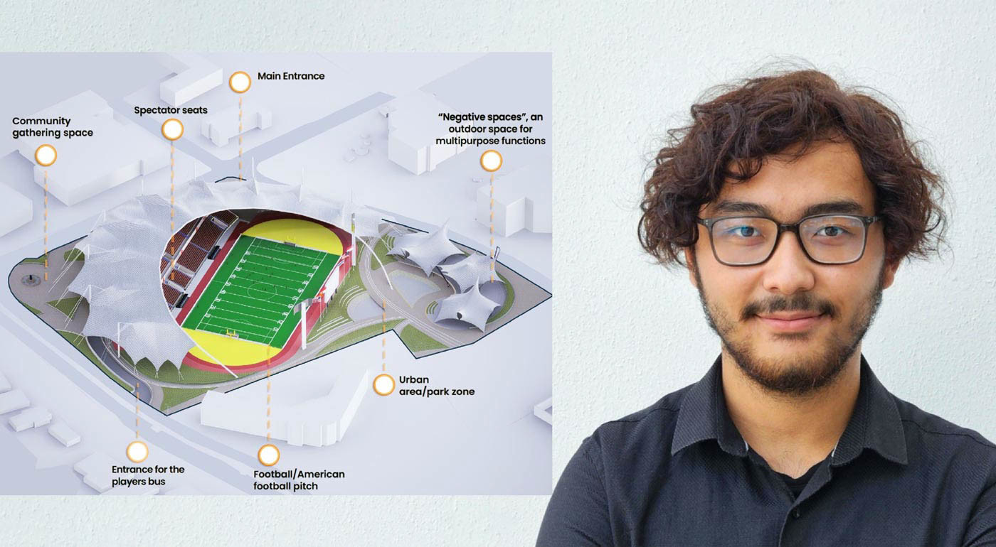 EMU Faculty of Architecture Graduate Achieves International Success at Golden Trezzini Awards