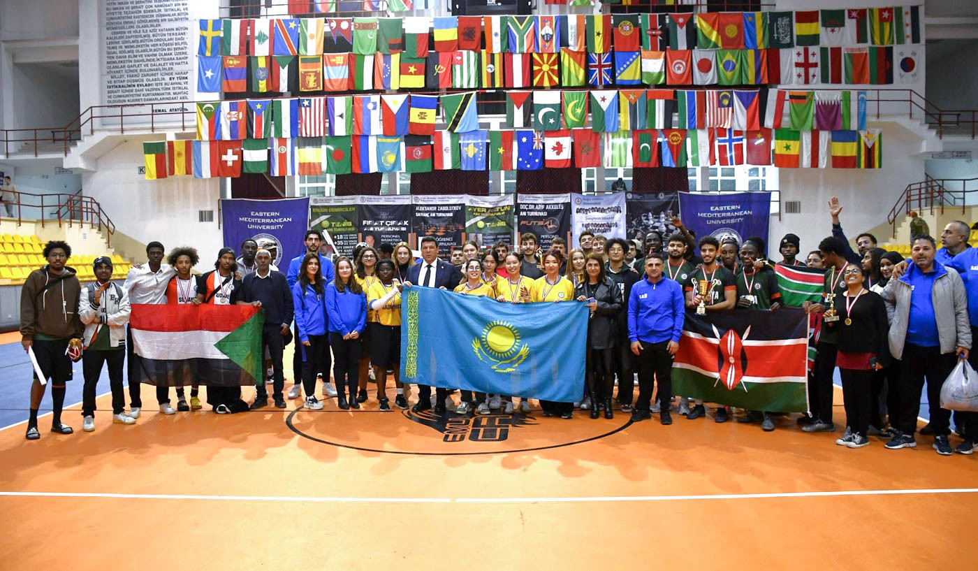 DAÜ Cup of Nations Futsal Turnuvasının Şampiyonu Kadınlarda KKTC, Erkeklerde Kenya Oldu