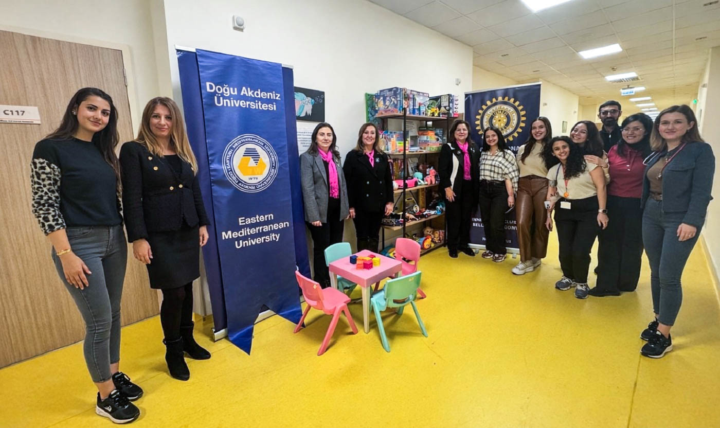 EMU Community Involvement Center and Bellapais Begonvil Inner Wheel Club Set Up a Play and Activity Corner for Children