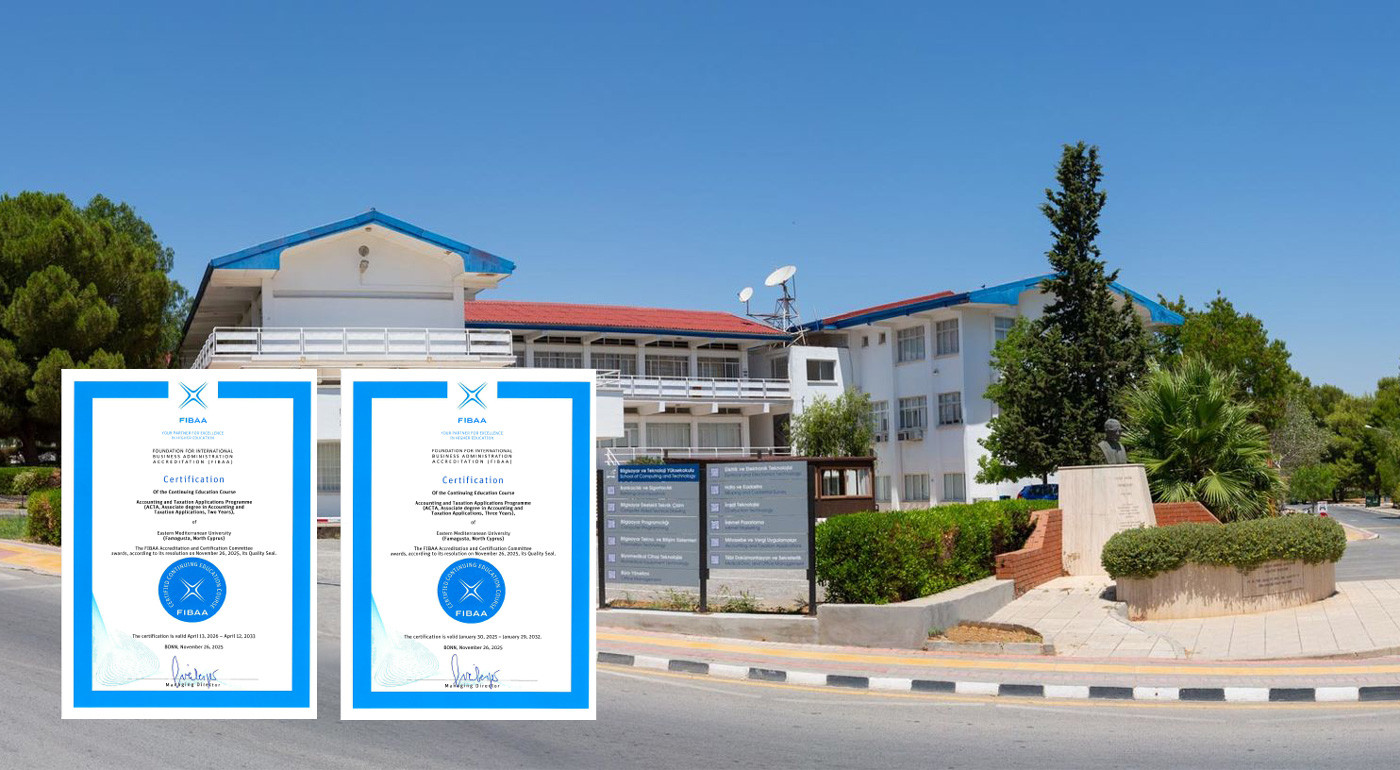 DAÜ Muhasebe ve Vergi Uygulamaları Programına FIBAA’dan Koşulsuz Akreditasyon