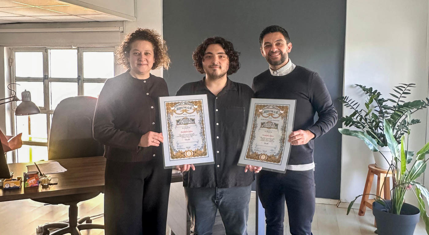 EMU Faculty of Architecture, Department of Interior Architecture Receives Double Platinum Award from the Golden Trezzini Awards